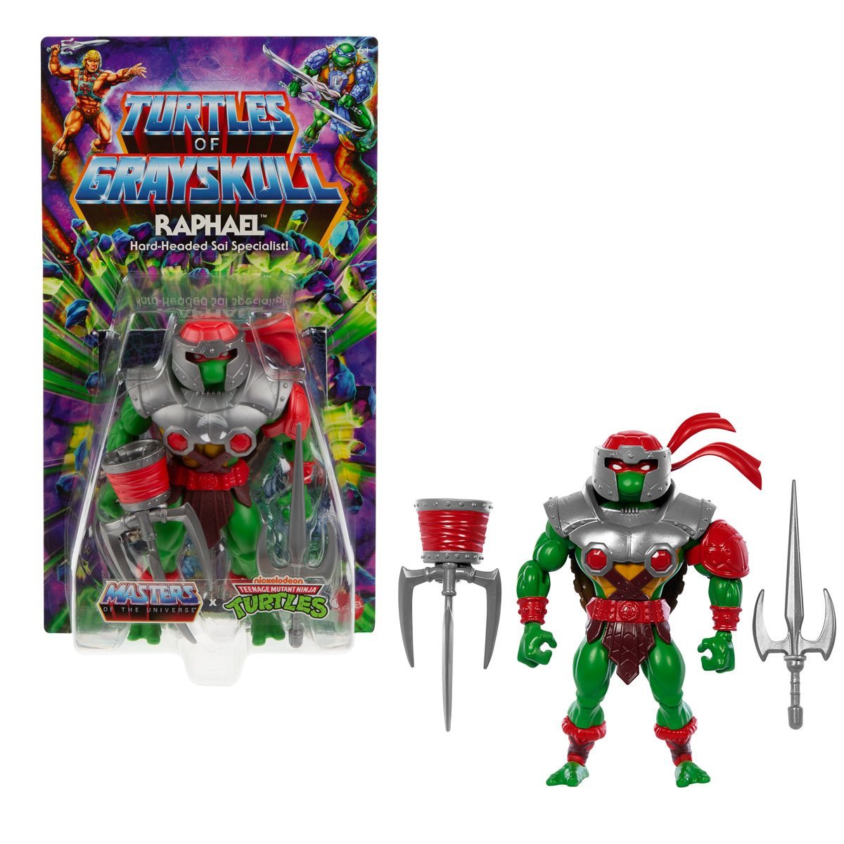 MOTU Origins Turtles of Grayskull Raphael MTHTH12 US-Import