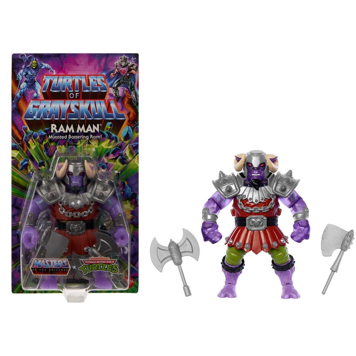 MOTU Origins Turtles of Grayskull Ram Man MTHTH09 US-Import