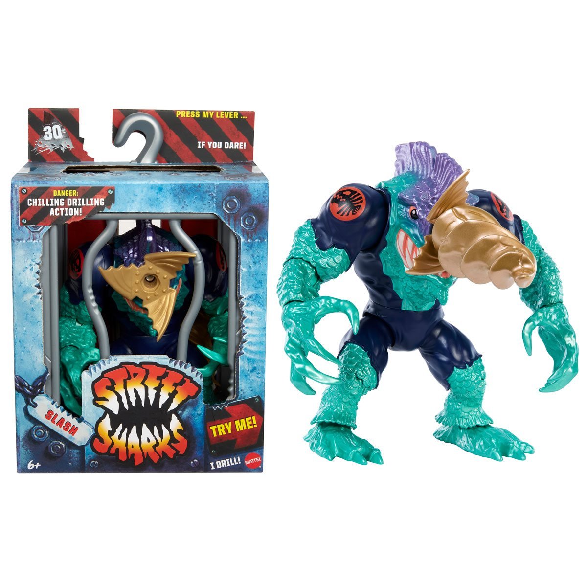 Street Sharks 30th Anniv. Action Figure Wave1, HYD56A