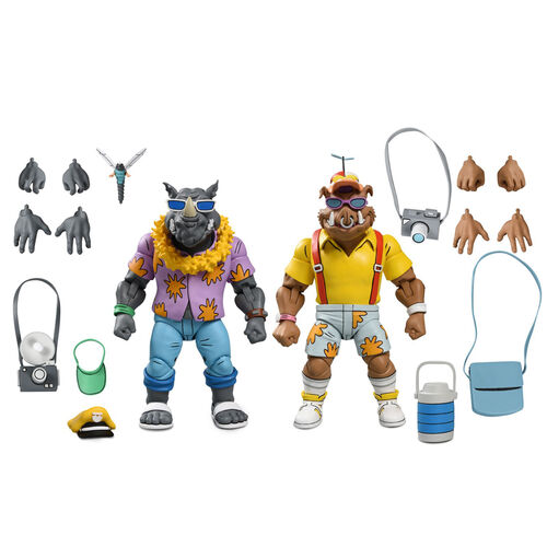 Teenage Mutant Ninja Turtles Vacation Bebop & Rocksteady 2-pack