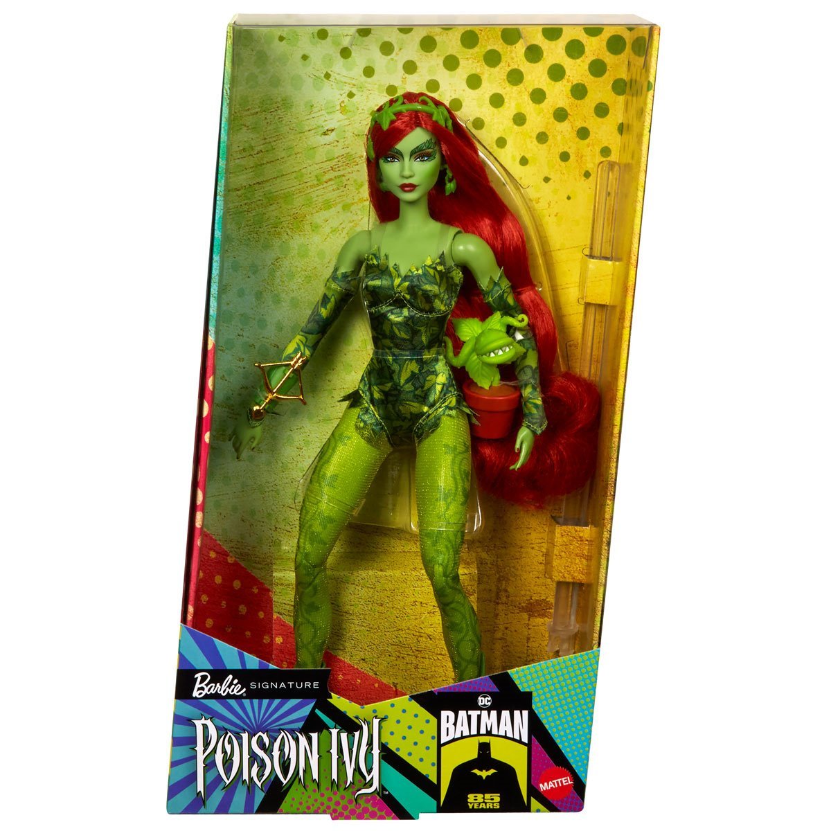 Barbie x Batman 85th Anniversary Poison Ivy Doll MTHRM51