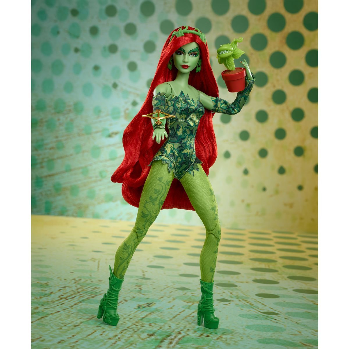 Barbie x Batman 85th Anniversary Poison Ivy Doll MTHRM51