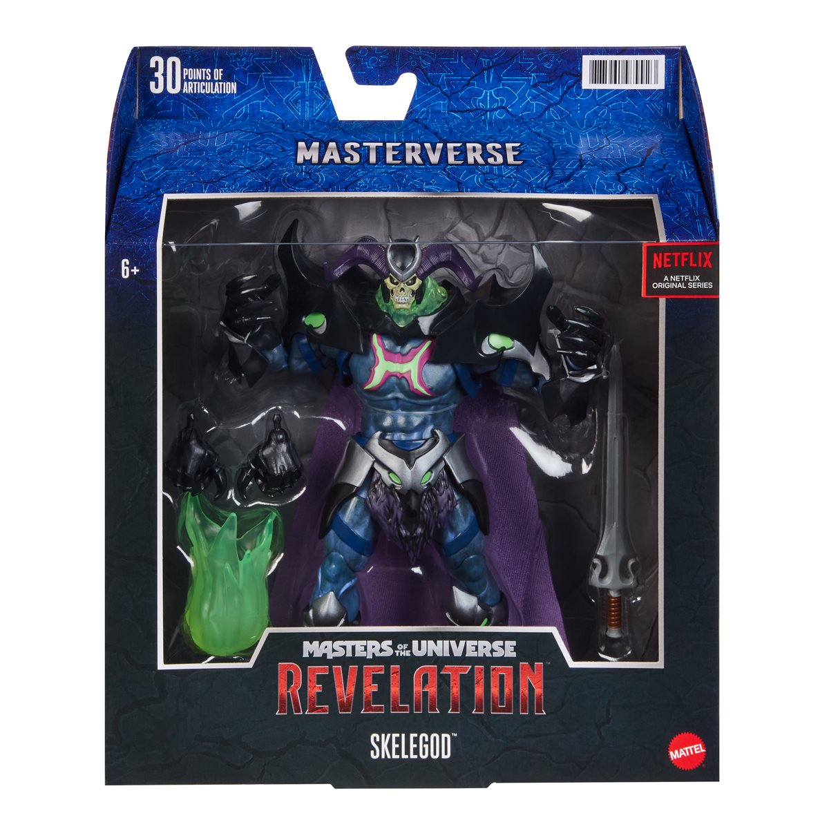 SKELEGOD Masters of the Universe REVELATION DELUXE-PACK US-BOX GYV17