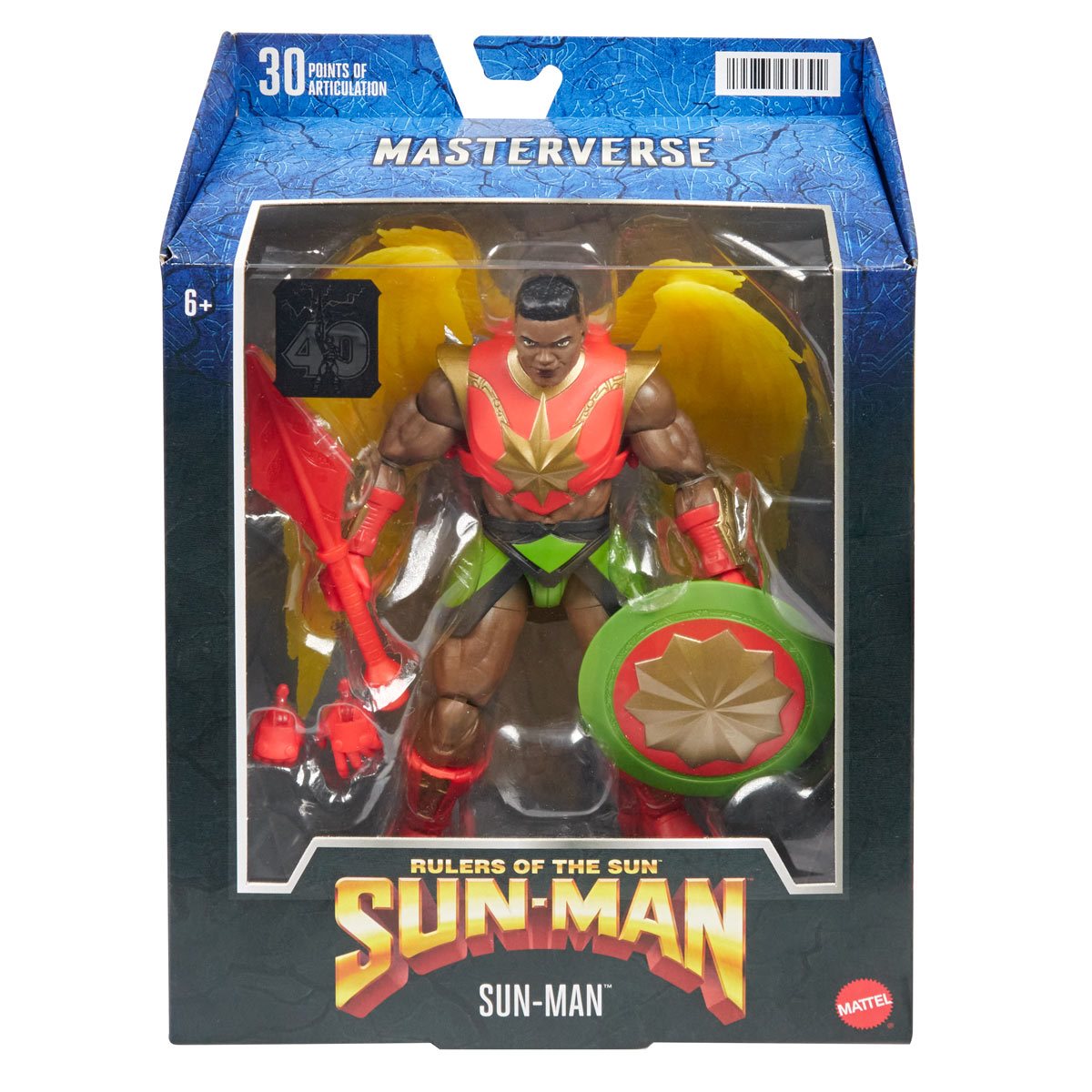 Sun-Man Masters of the Universe MASTERVERSE Rules of the SUN US-BOX HDR47