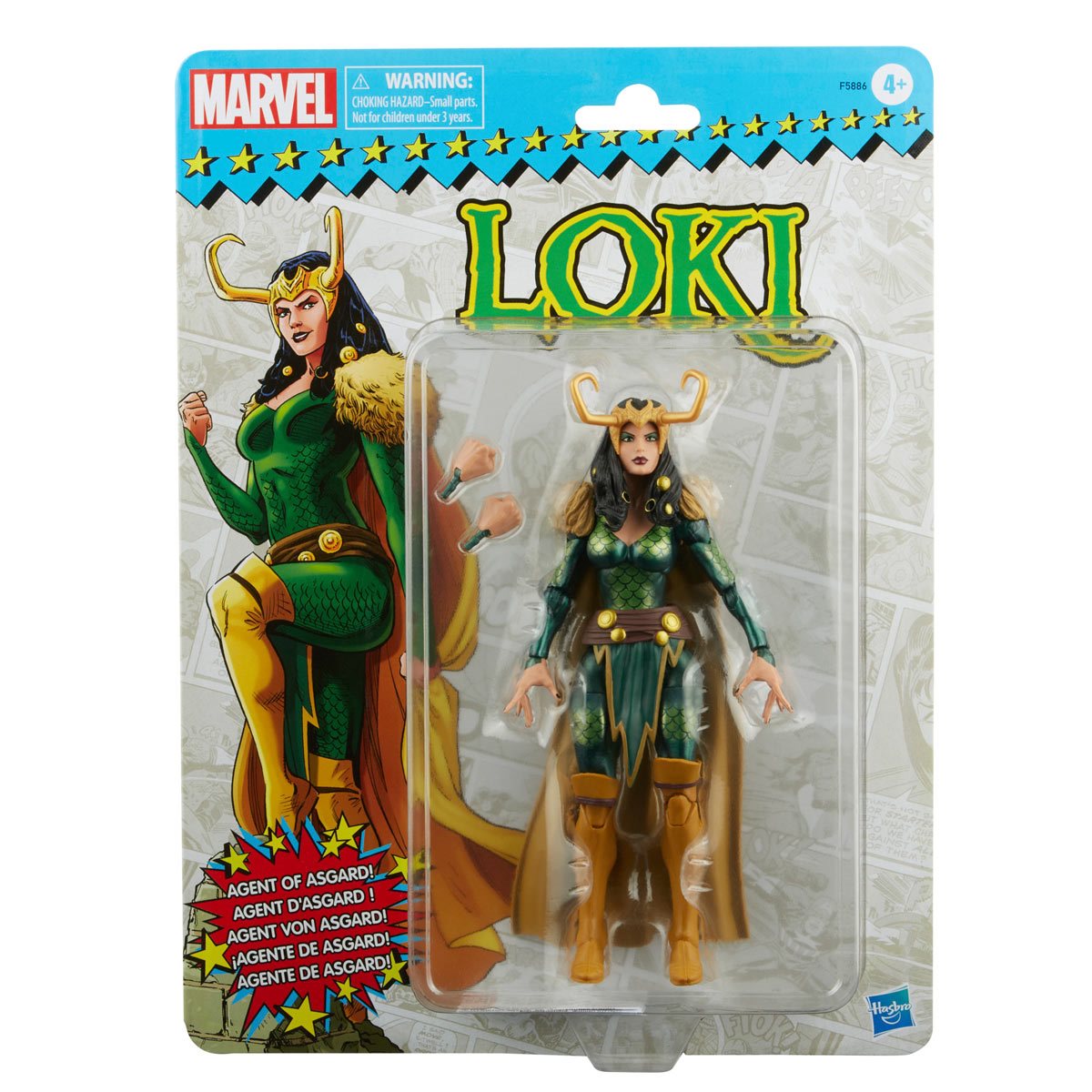 Loki Marvel Legends Agent of Asgard Retro F5886 US-Blister