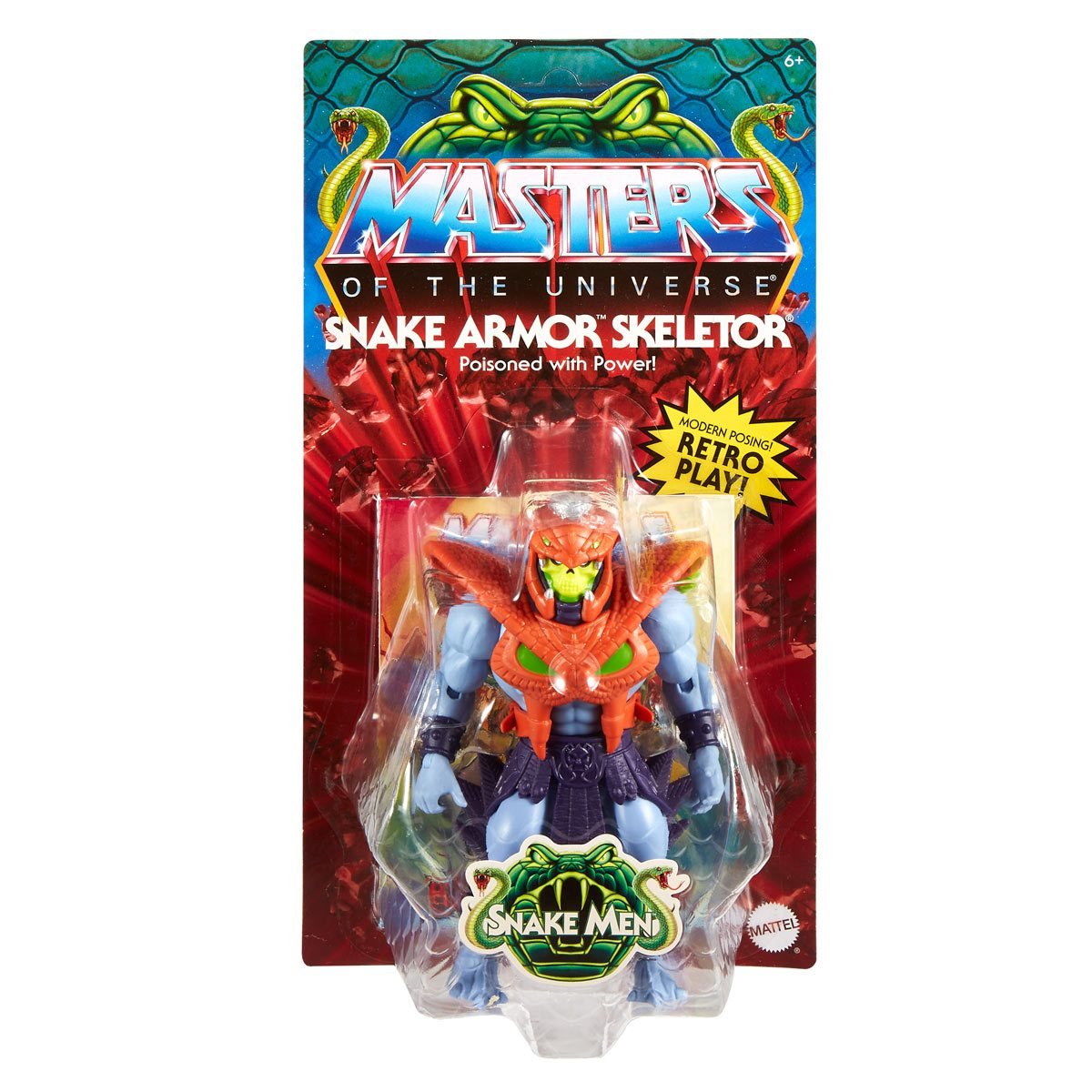 Skeletor Snake Armor Master of the Universe Snakeman US-Blister