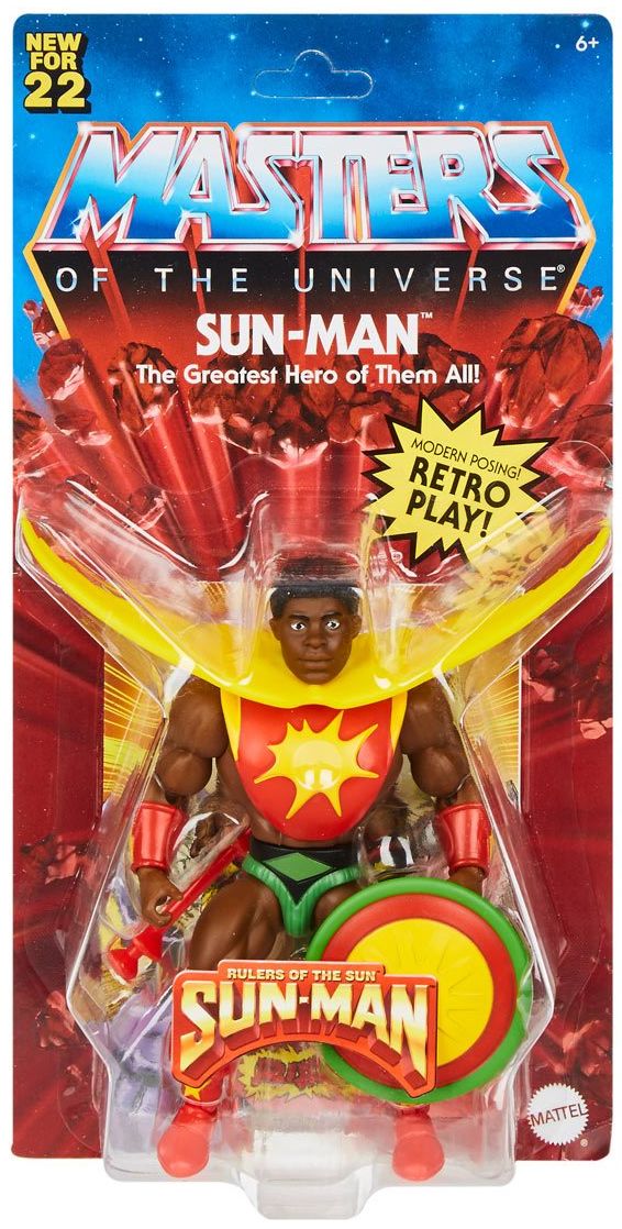 SUN MAN He-Man Master of the Universe Origins GNN84 HDR90 US-Blister