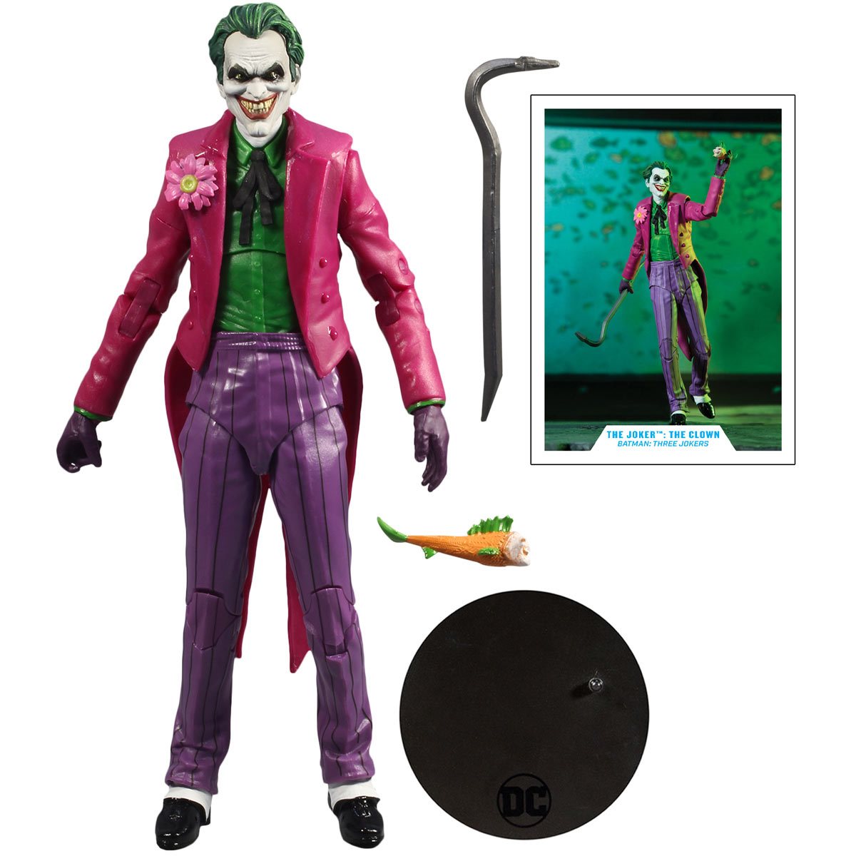 The Joker: The Clown DC Multiverse Batman: Three Jokers Wave 1 , 30140