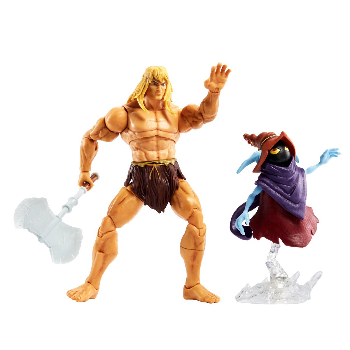 SAVAGE HE-MAN Masters of the Universe REVELATION DELUXE-PACK GYY35 GYY41