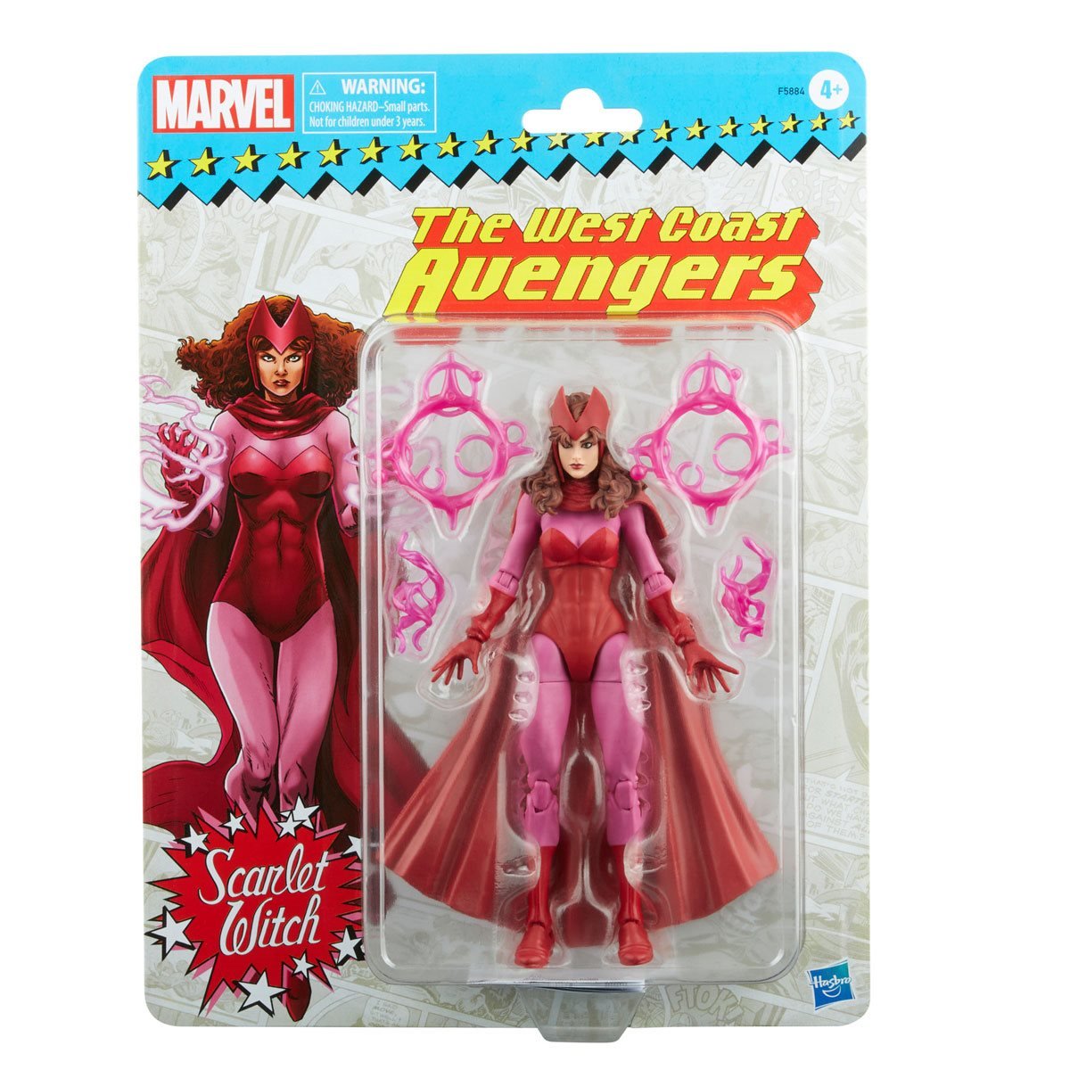 Scarlet Witch Retro Marvel Legends The West Coast Avengers F5884